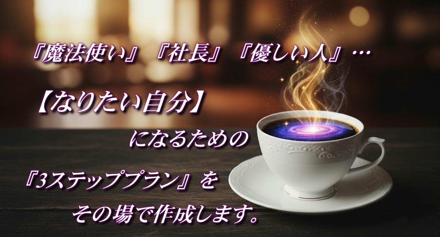 夢を叶える不思議なカフェ